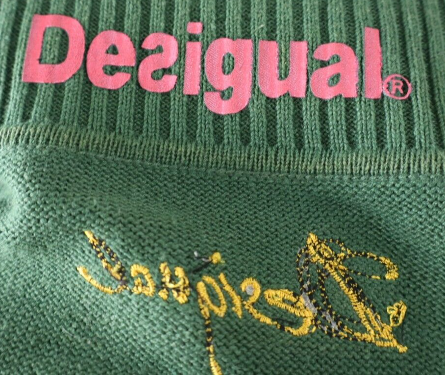 DESIGUAL MAGLIA DONNA TG. M WOMAN T-SHIRT CASUAL VINTAGE