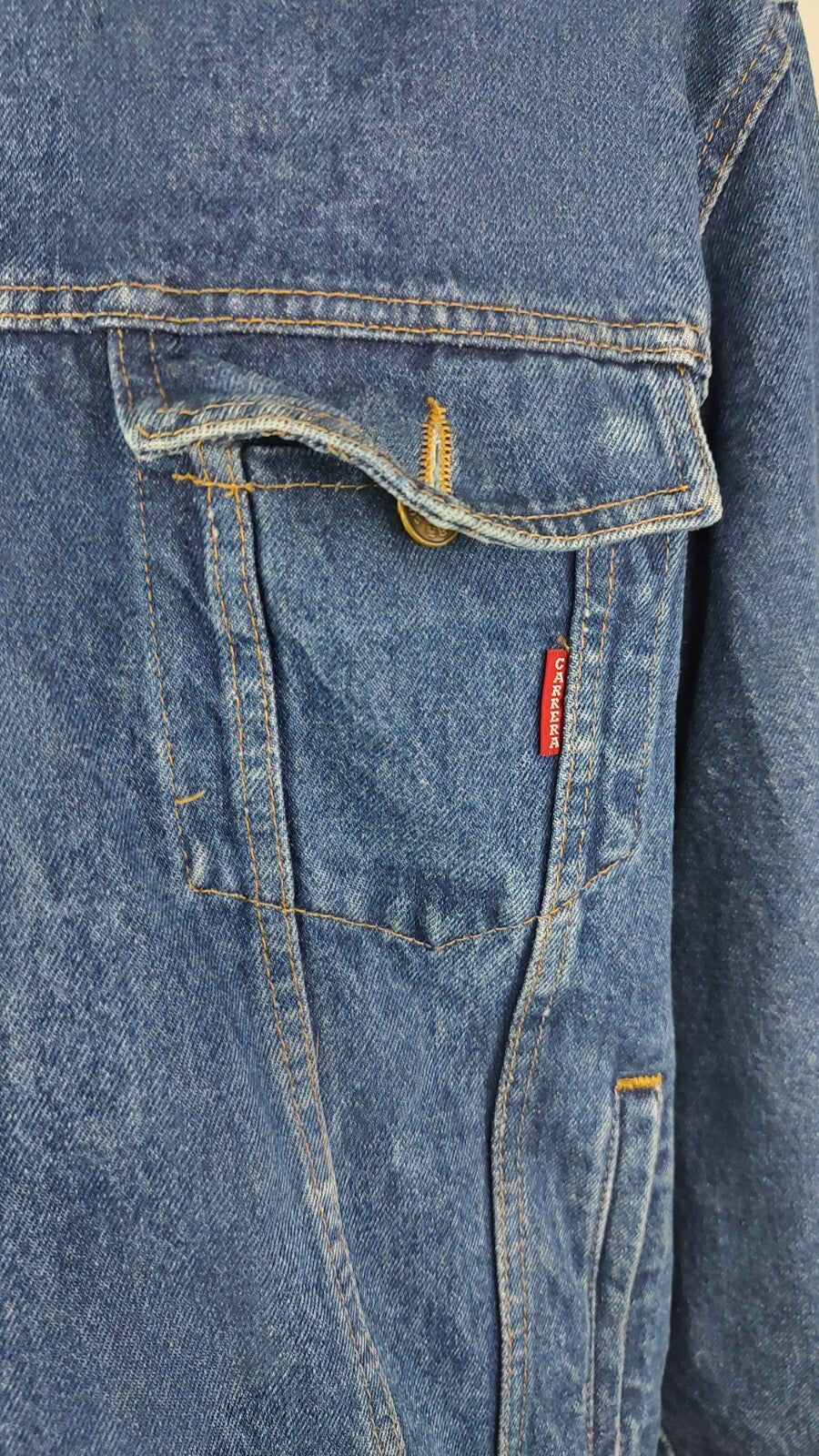 CARRERA JEANS GIUBBINO UOMO Tg XL MAN CASUAL VINTAGE JACKET DENIM