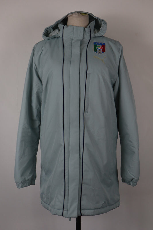 PUMA ITALIA FIGC GIUBBINO DONNA Tg. 44 WOMEN IMBOTTITO JACKET CALCIO SPORT