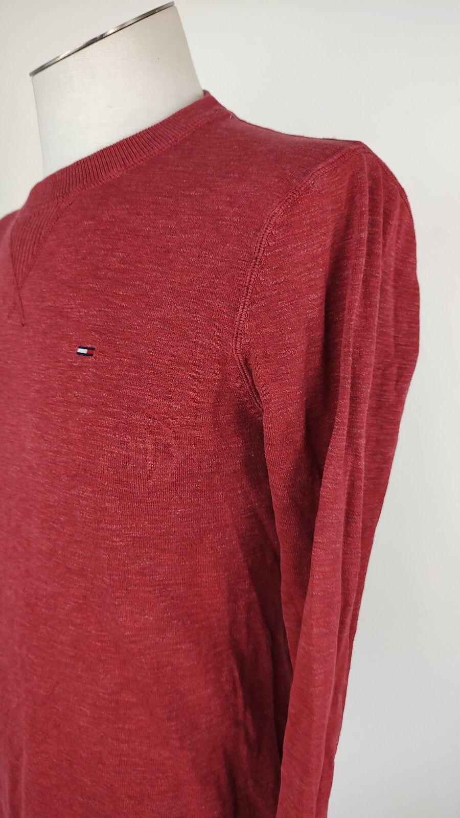 TOMMY HILFIGER MAGLIONE VINTAGE COTONE  UOMO Tg. M MAN SWEATER