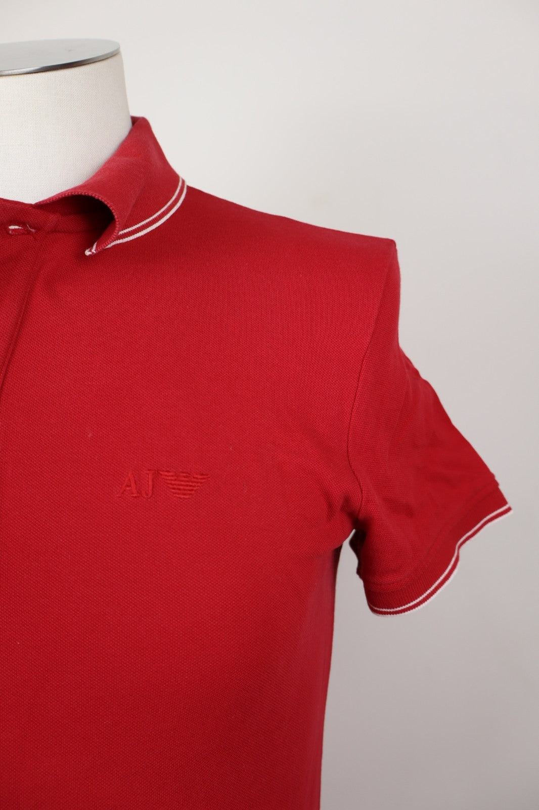 AJ ARMANI JEANS POLO MAGLIA UOMO COTONE TG M EXTRA SLIM MAN SHIRT CASUAL VINTAGE