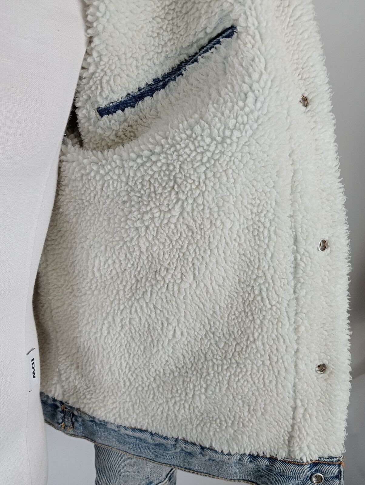 LEVI'S BIG E GIACCA GIUBBINO JEANS IMBOTTITO DENIM UOMO S CASUAL VINTAGE JACKET