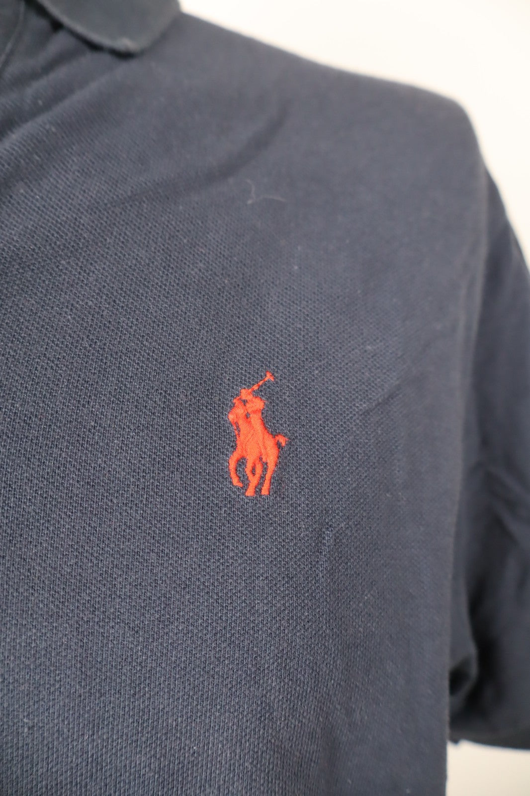 RALPH LAUREN MAGLIA POLO UOMO COTONE TG L MAN COTTON T-SHIRT CASUAL VINTAGE LOGO