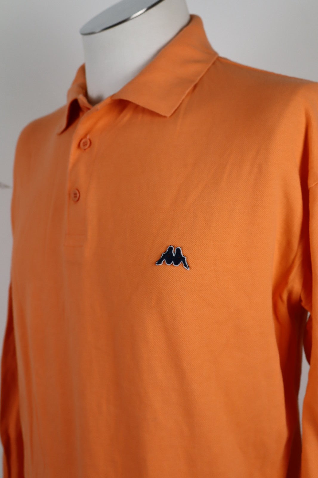 KAPPA WORLD FINEST MAGLIA POLO COTONE UOMO TG XXL MAN SHIRT CASUAL VINTAGE COTON