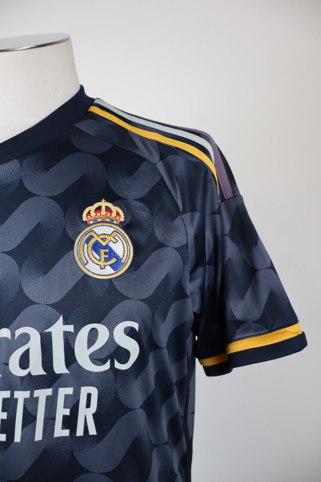 ADIDAS REAL MADRID MBAPPE 9 MAGLIA CALCIO UOMO Tg M SOCCER VINTAGE JERSEY 24/25