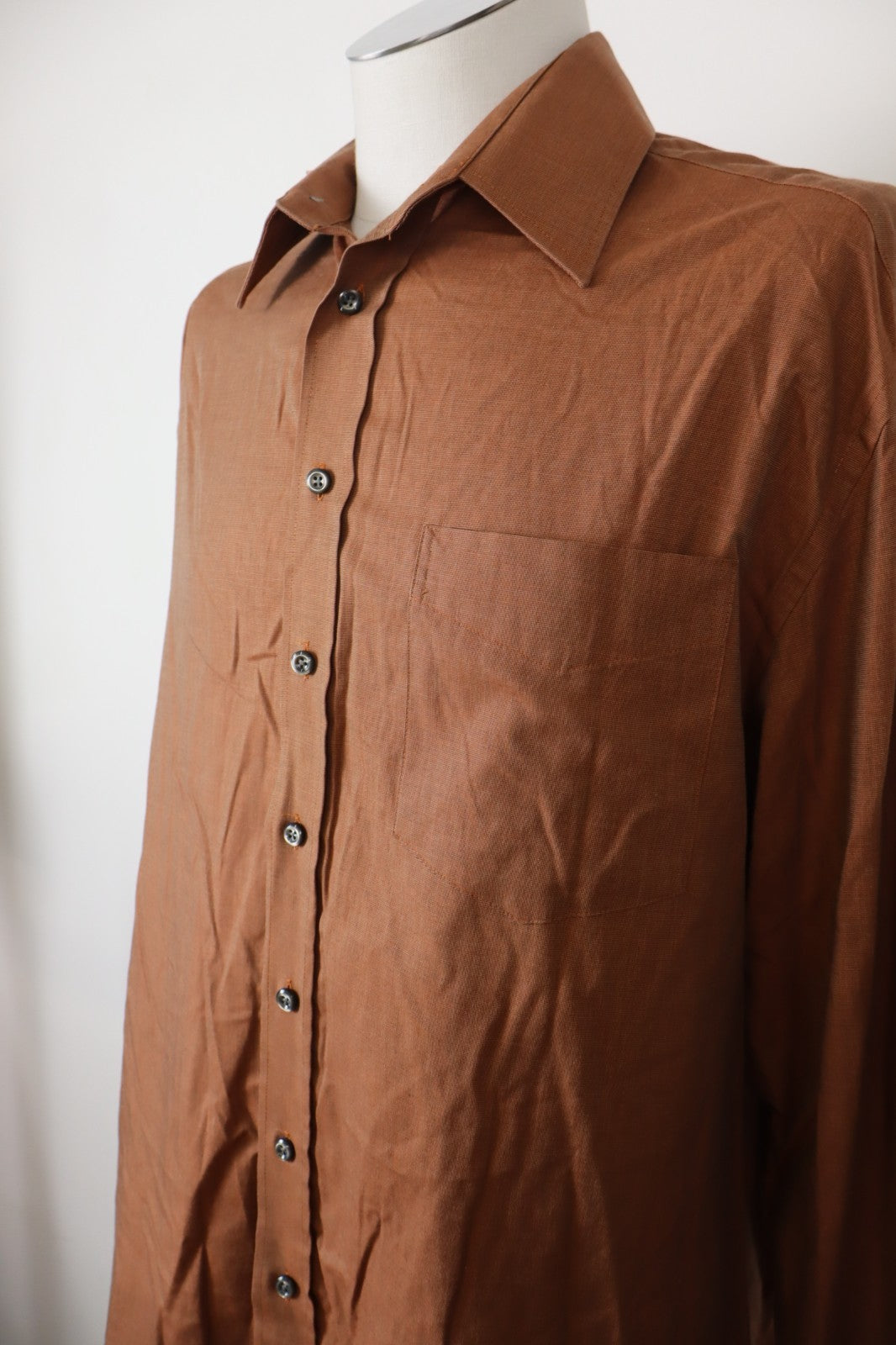 PAUL R. SMITH CAMICIA COTONE SHIRT UOMO Tg 43 MAN VINTAGE CASUAL COTTON