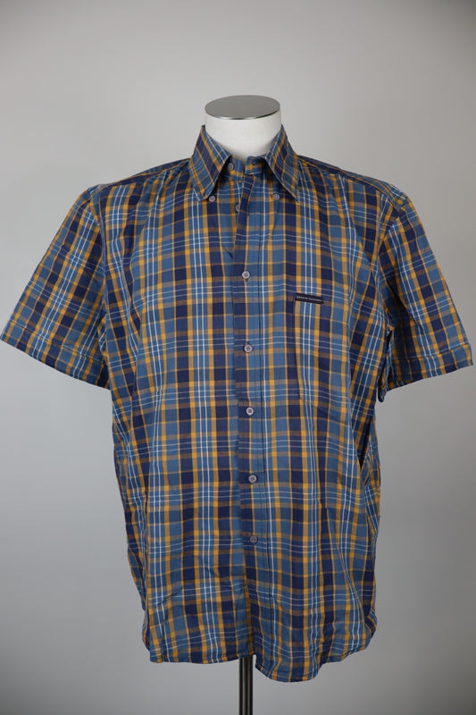 SERGIO TACCHINI CAMICIA UOMO TG. L MAN CASUAL VINTAGE SHIRT COTONE