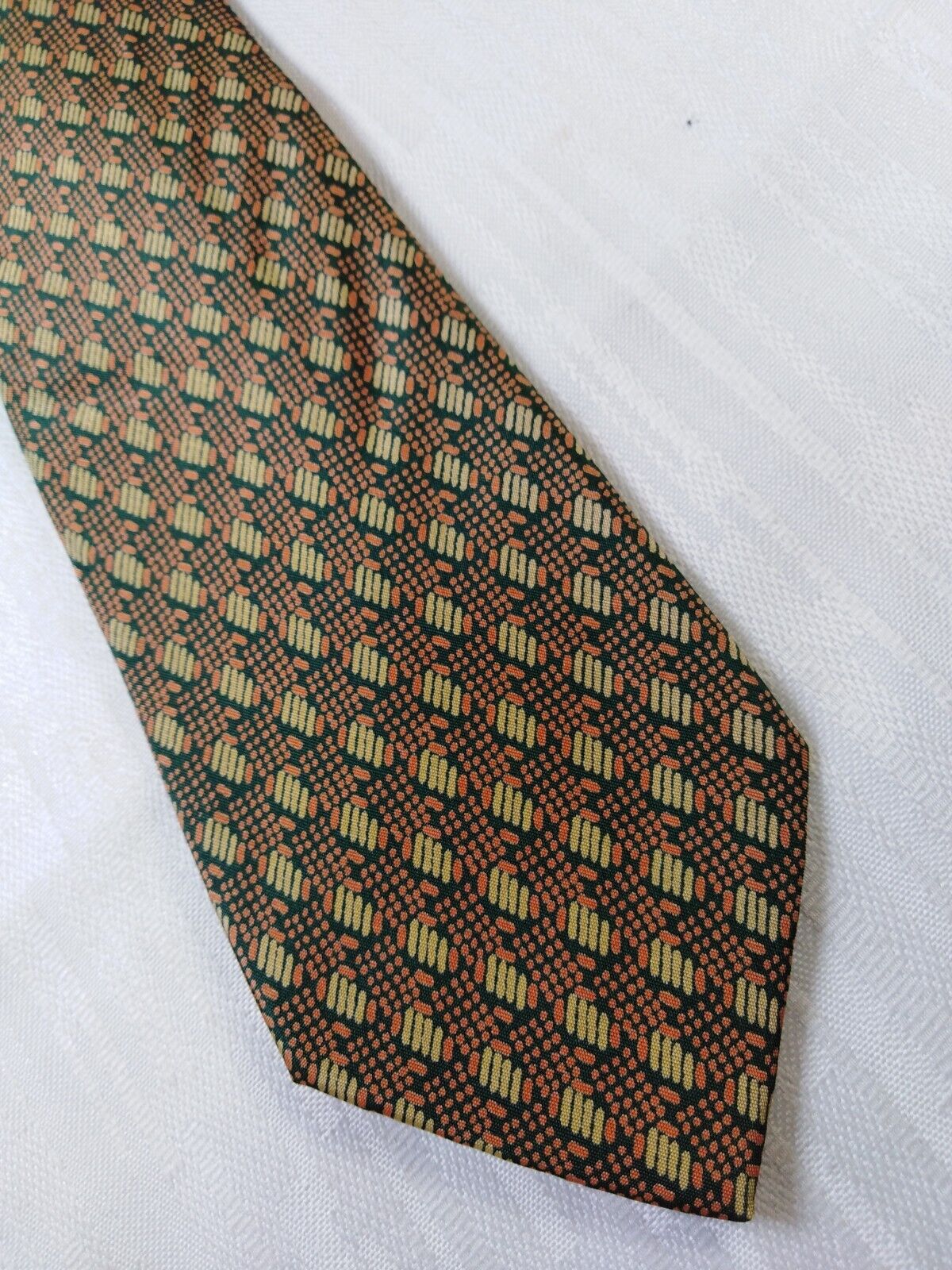 PROCHOWNICK 100% SILK TIE SETA CRAVATTA NECKTIE MADE IN ITALIA CLASSIC
