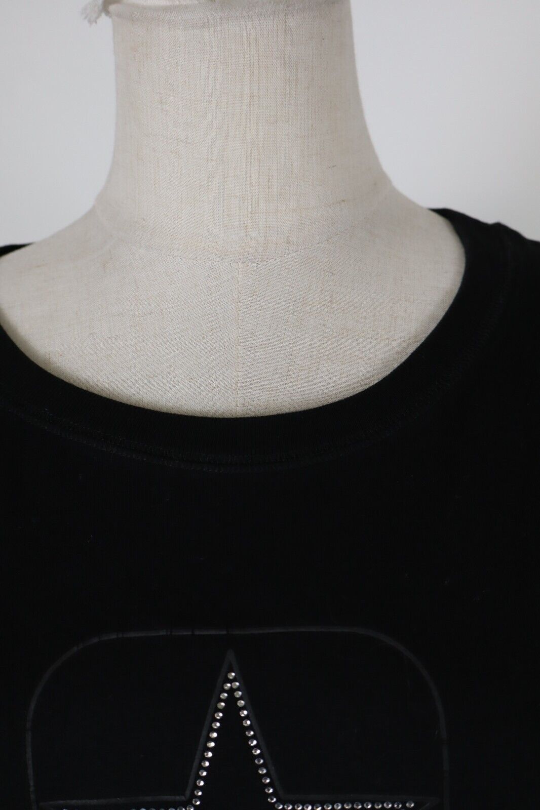 CONVERSE ALL STAR FELPA DONNA Tg L WOMAN CASUAL VINTAGE SPORT SWEATSHIRT COTONE