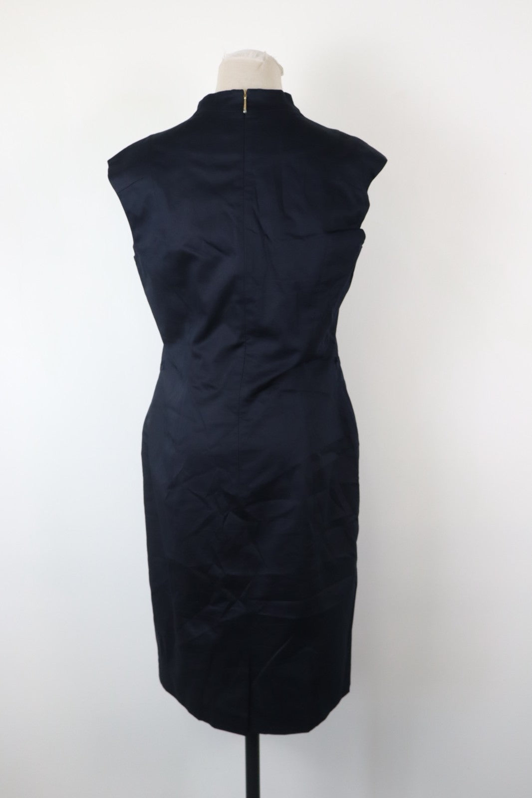 HUGO BOSS VESTITO DONNA TG. 44 WOMAN CASUAL VINTAGE DRESS ABITO CON ZIP