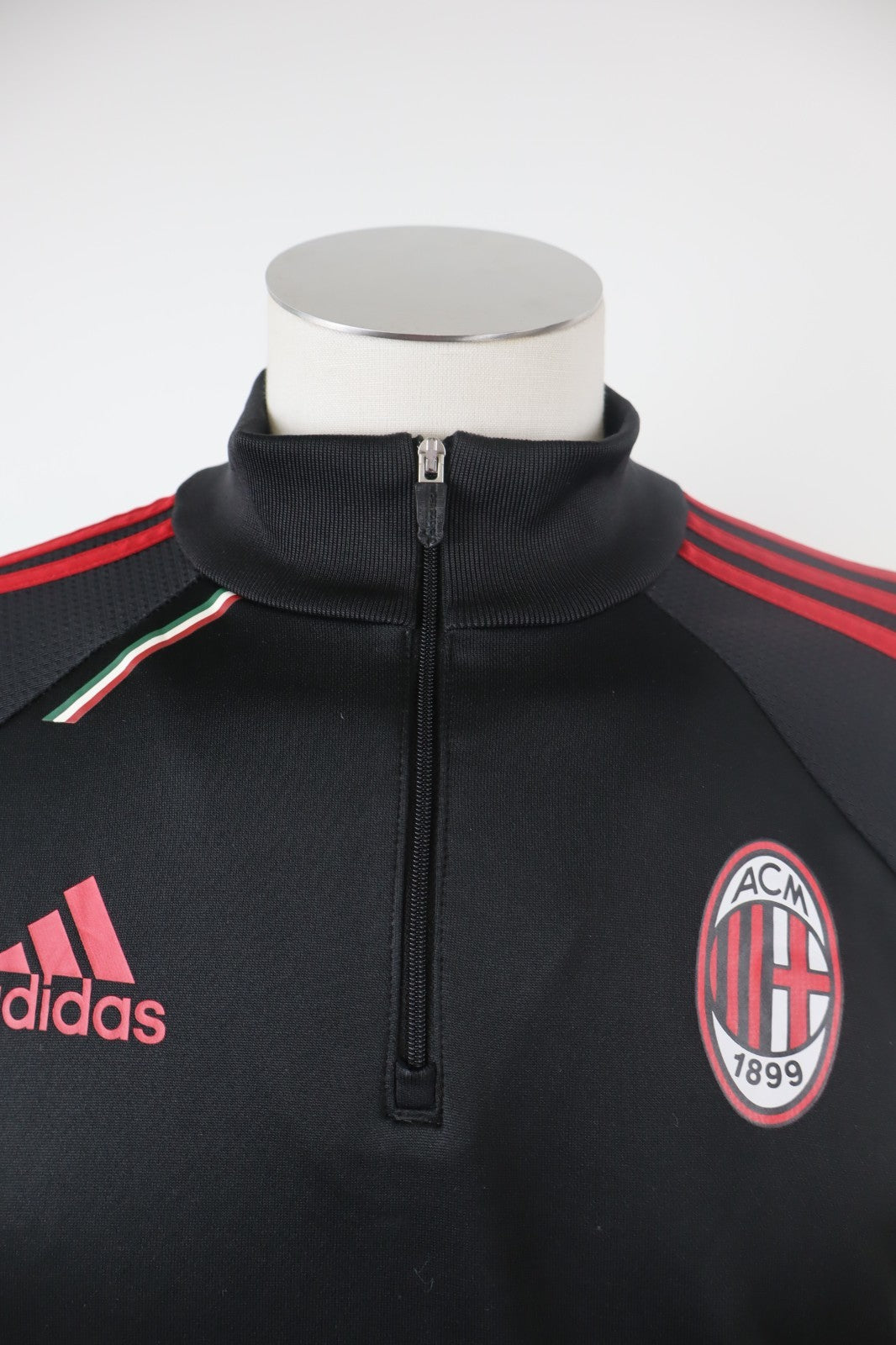 ADIDAS MILAN GIACCA FELPA CON ZIP CALCIO UOMO Tg M SOCCER MAN JACKET SPORT