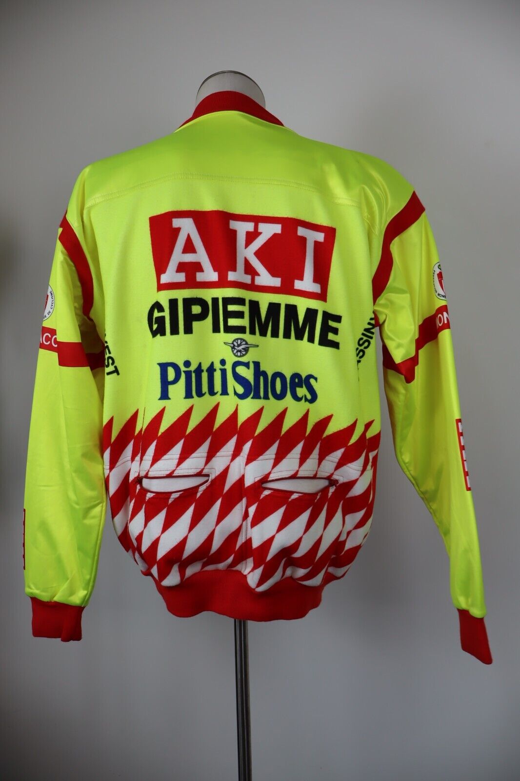 NALINI GIUBBINO GIACCA SPORT CICLISMO UOMO Tg 6 MAN VINTAGE JACKET