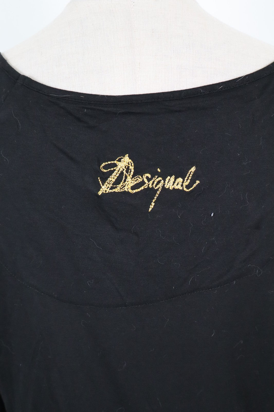 DESIGUAL  VESTITO ABITO DONNA TG. 2XL  MIDI WOMAN CASUAL VINTAGE DRESS