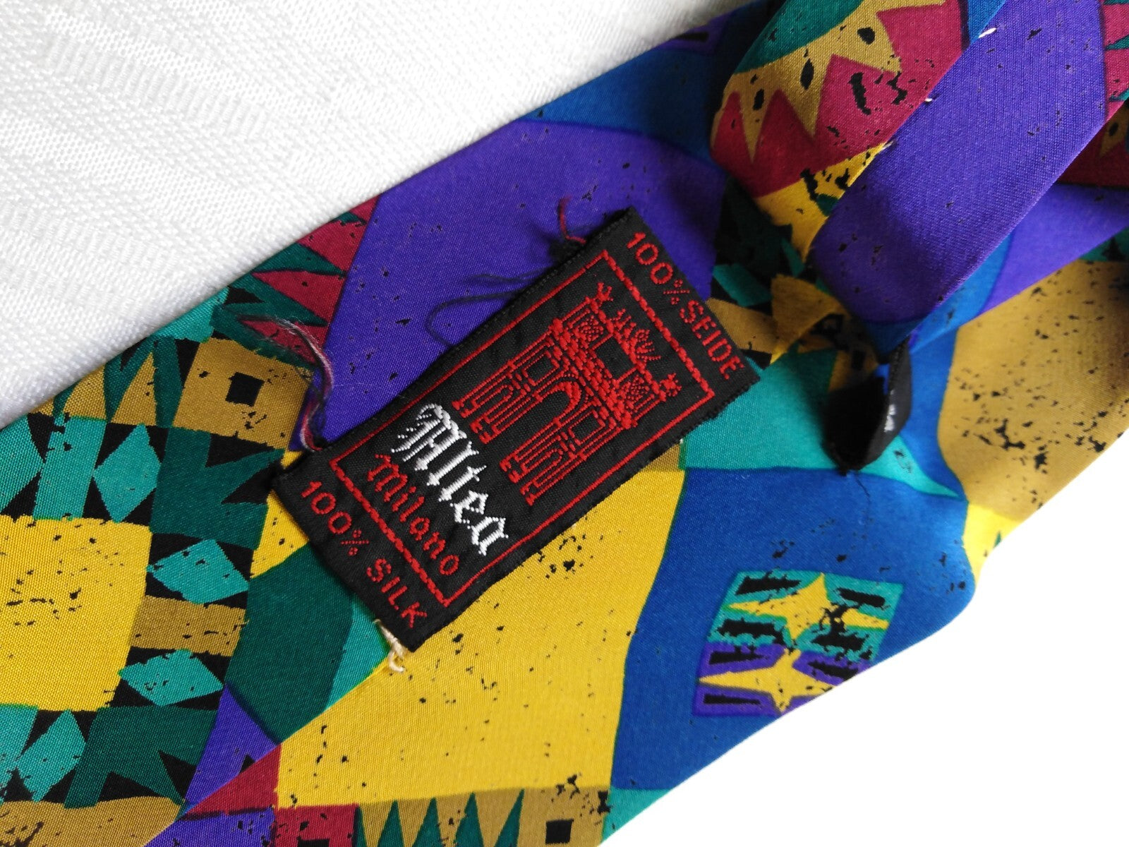 ALTEA MILANO 100% SILK TIE SETA CRAVATTA NECKTIE MADE IN ITALY CLASSIC