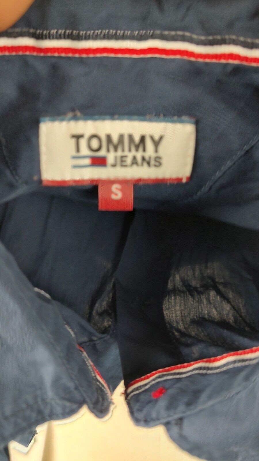 TOMMY HILFIGER CAMICIA DONNA TG. S WOMAN SHIRT CASUAL VINTAGE