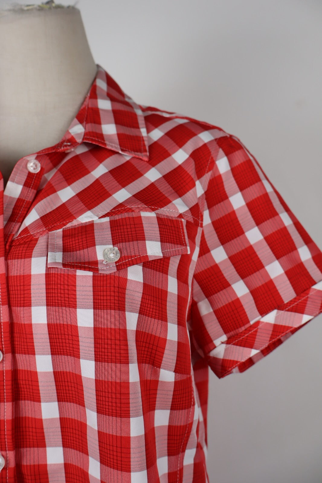 JACK WOLFSKIN CAMICIA DONNA TG. L WOMAN SHIRT CASUAL VINTAGE COTONE