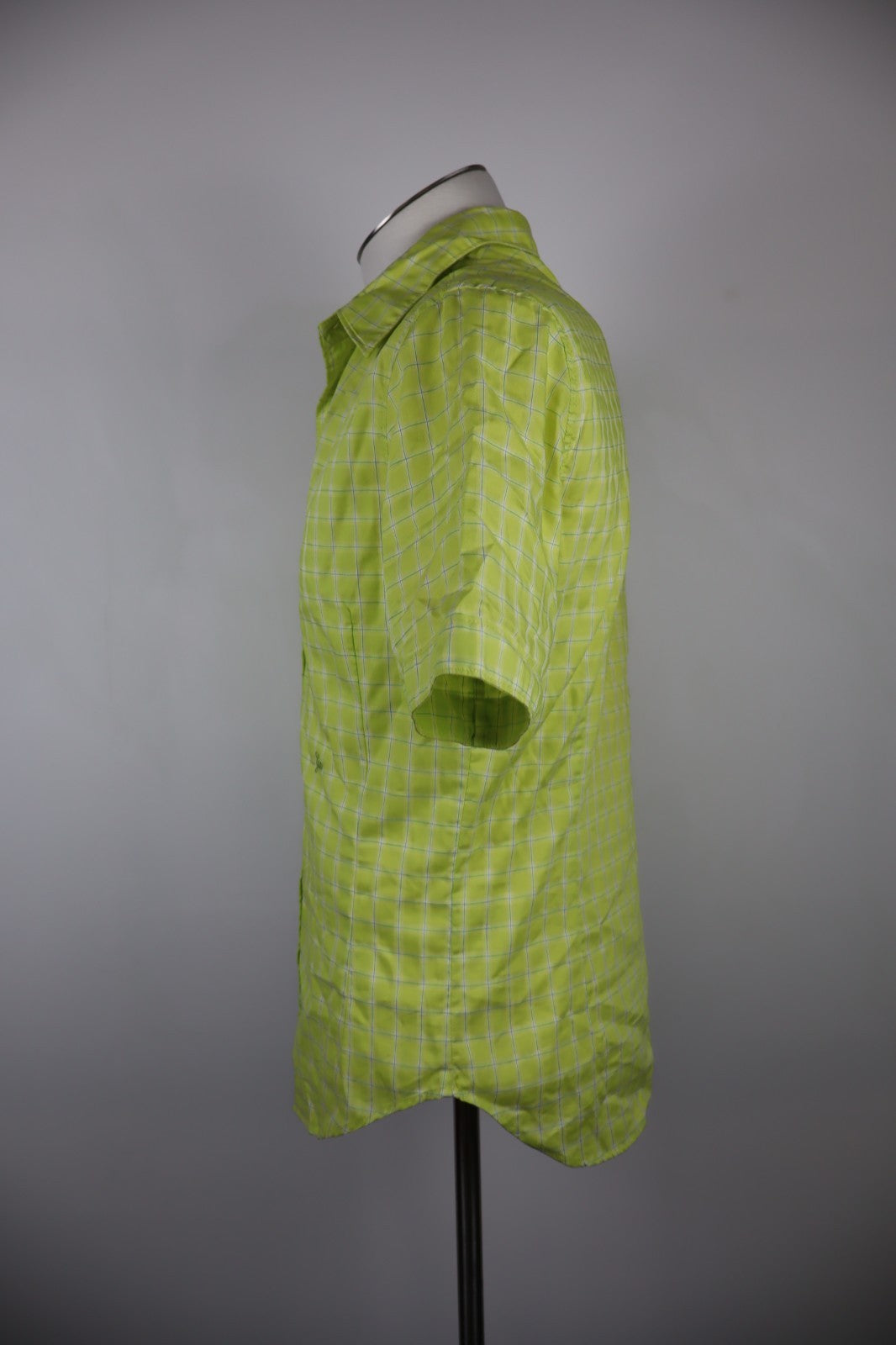 GAS CAMICIA UOMO TG. 15 37 MAN CASUAL VINTAGE MAN COTONE COTTON VERDE LOGO