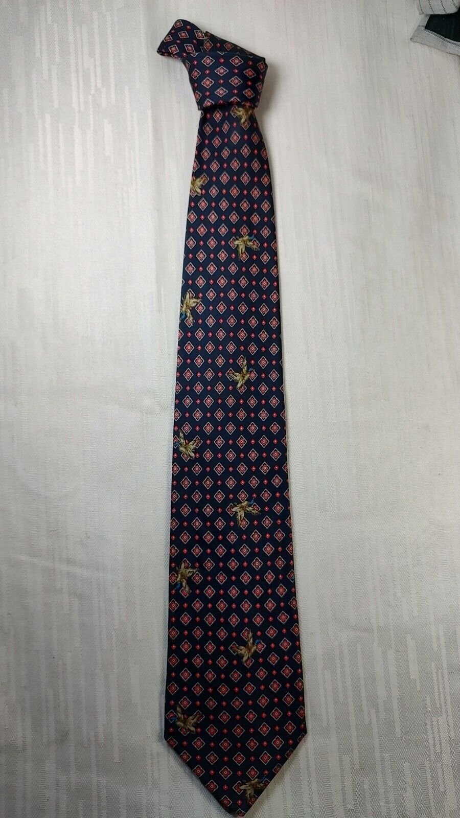 BROOKSFIELD 100% SILK TIE SETA CRAVATTA NECKTIE MADE IN ITALY CLASSIC