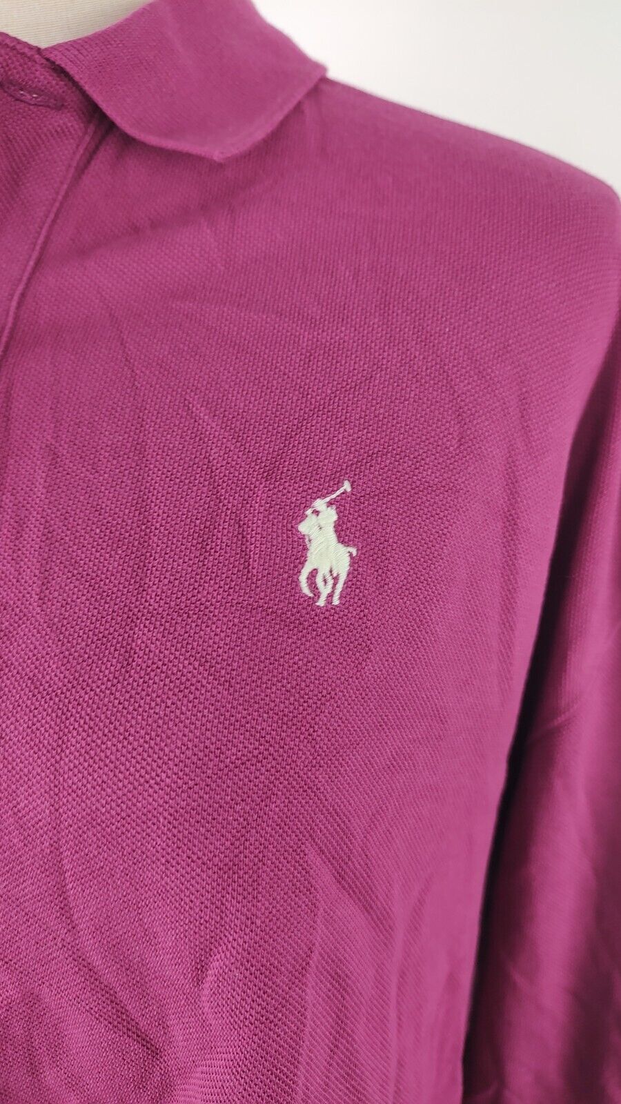RALPH LAUREN POLO DONNA COTONE TG. M WOMAN SHIRT CASUAL VINTAGE COTTON