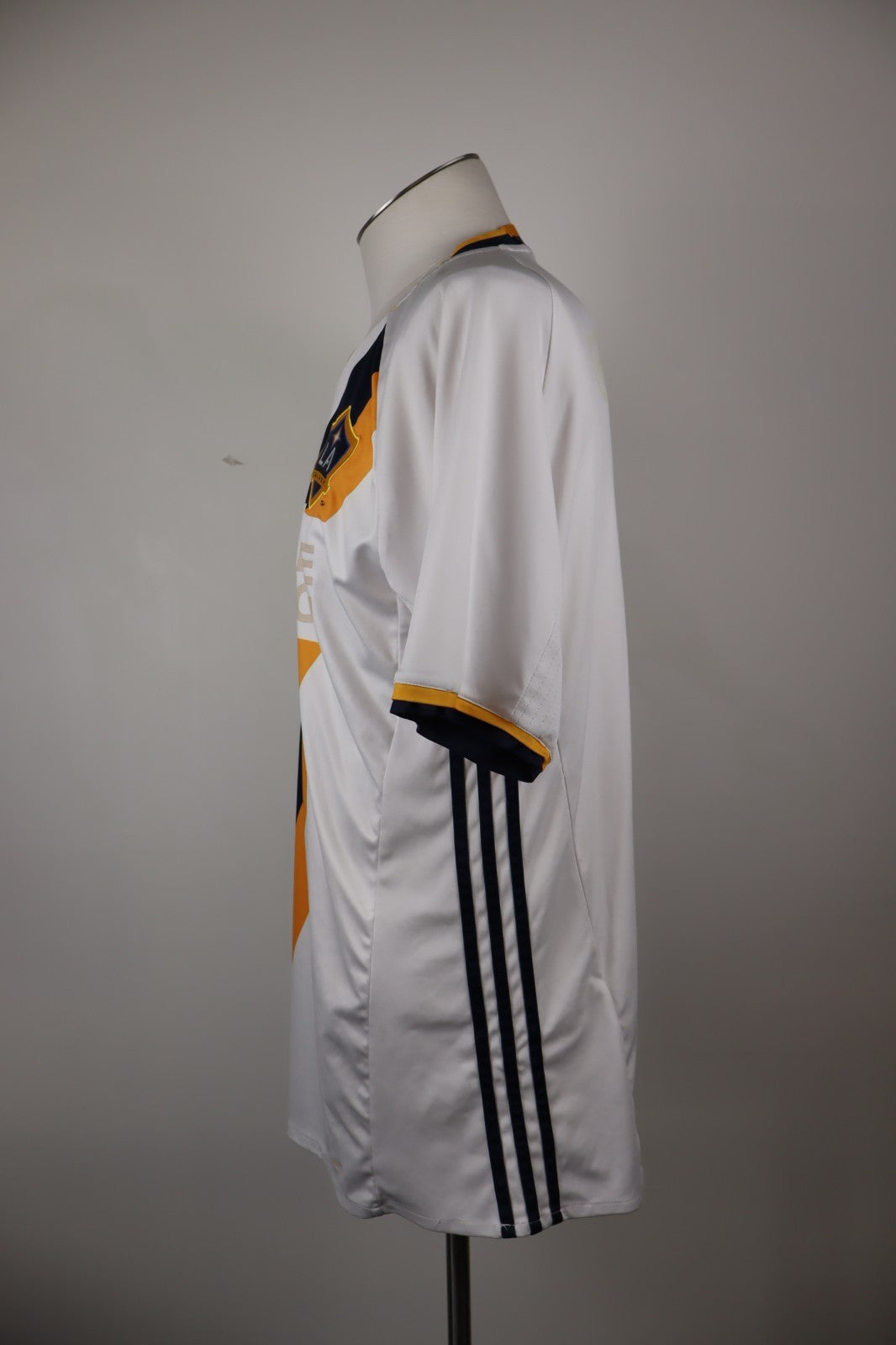 ADIDAS L.A. GALAXY MAGLIA CALCIO UOMO Tg XL SOCCER T-SHIRT GERRARD N 8 VINTAGE