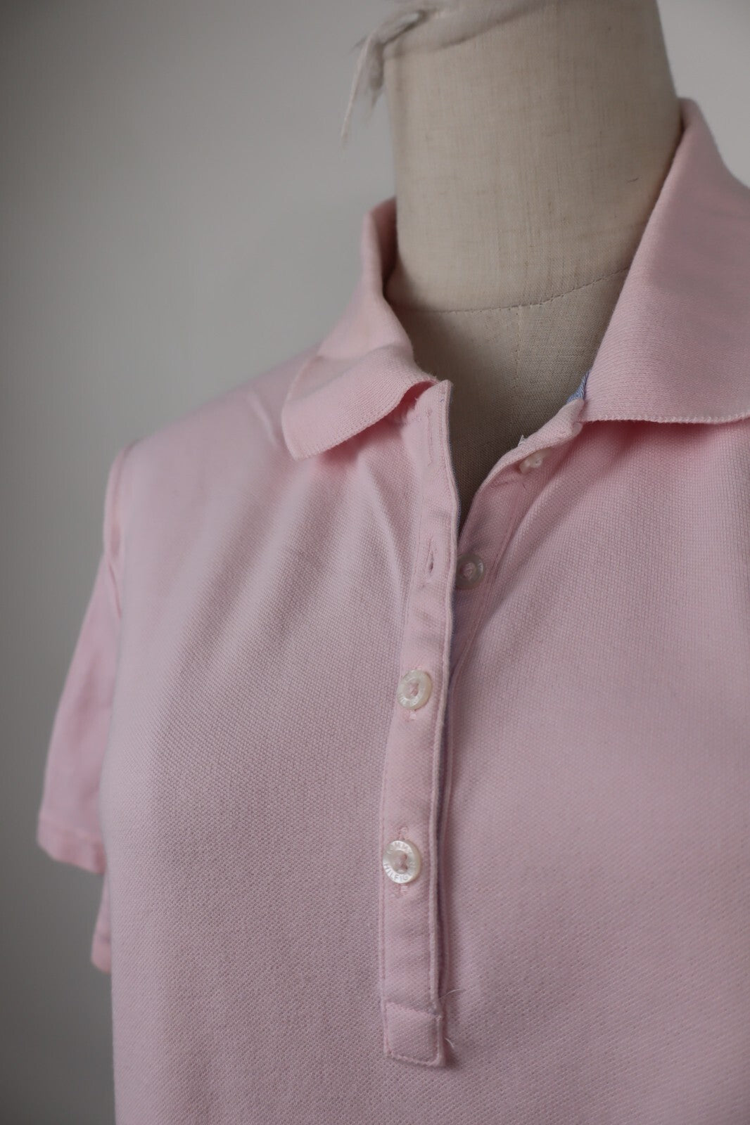 TOMMY HILFIGER POLO MAGLIA DONNA COTONE TG. L WOMAN COTTON SHIRT CASUAL VINTAGE