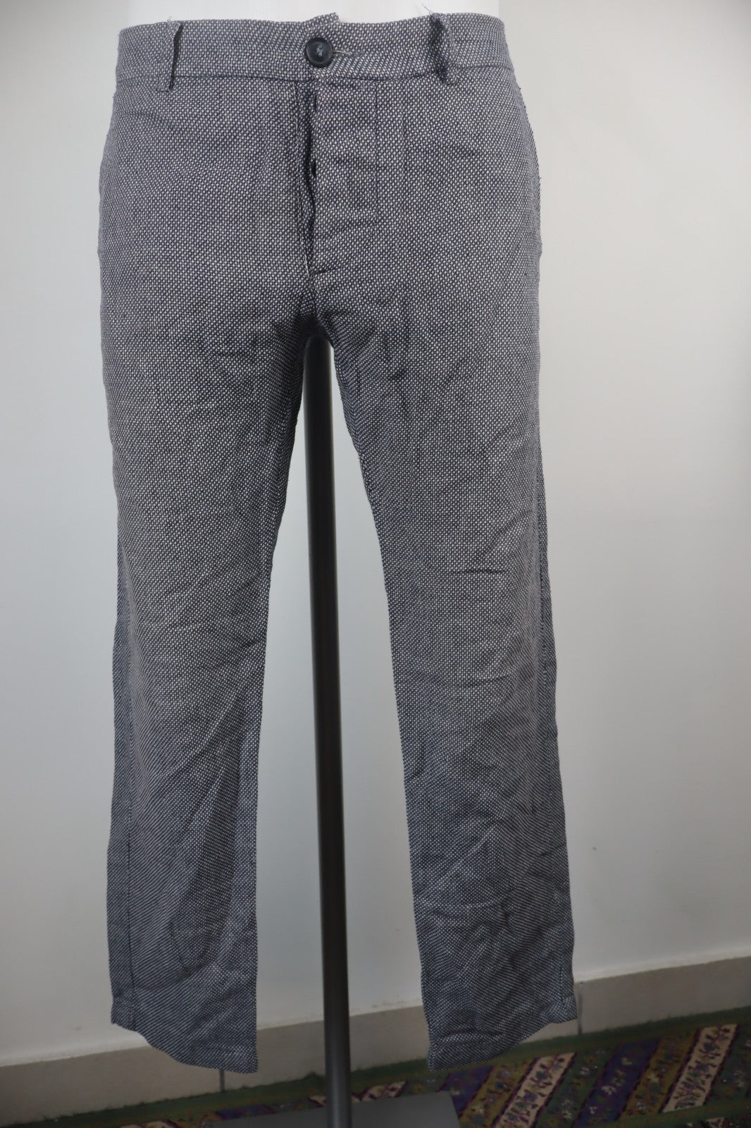 TRUSSARDI JEANS PANTALONE  UOMO TG 48 MAN VINTAGE PANTS CASUAL VINTAGE COTONE