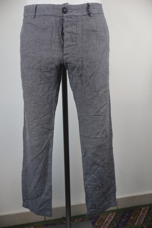 TRUSSARDI JEANS PANTALONE  UOMO TG 48 MAN VINTAGE PANTS CASUAL VINTAGE COTONE