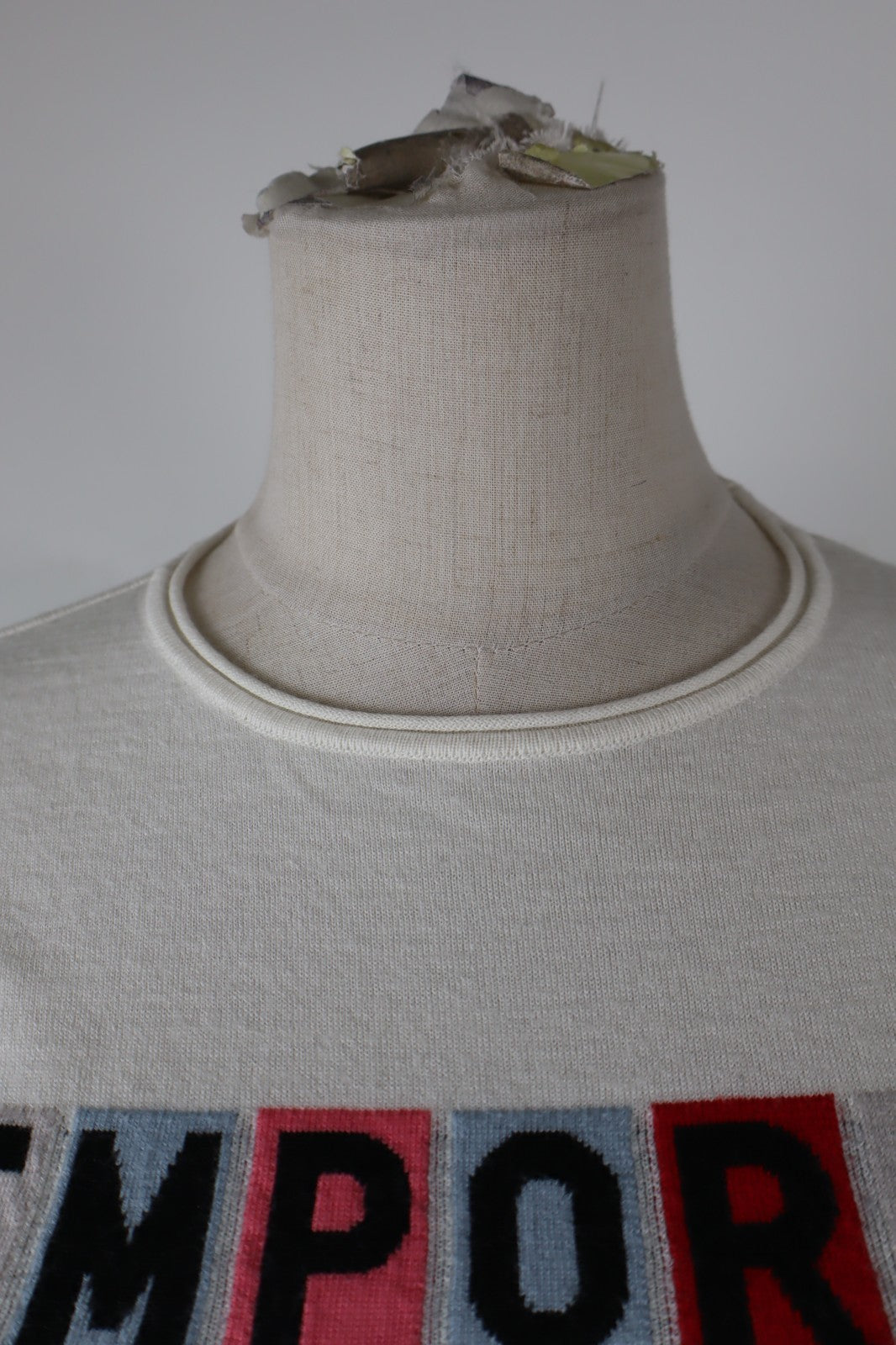 EMPORIO ARMANI MAGLIONE COTONE DONNA Tg. 40 WOMAN CASUAL SWEATER VINTAGE