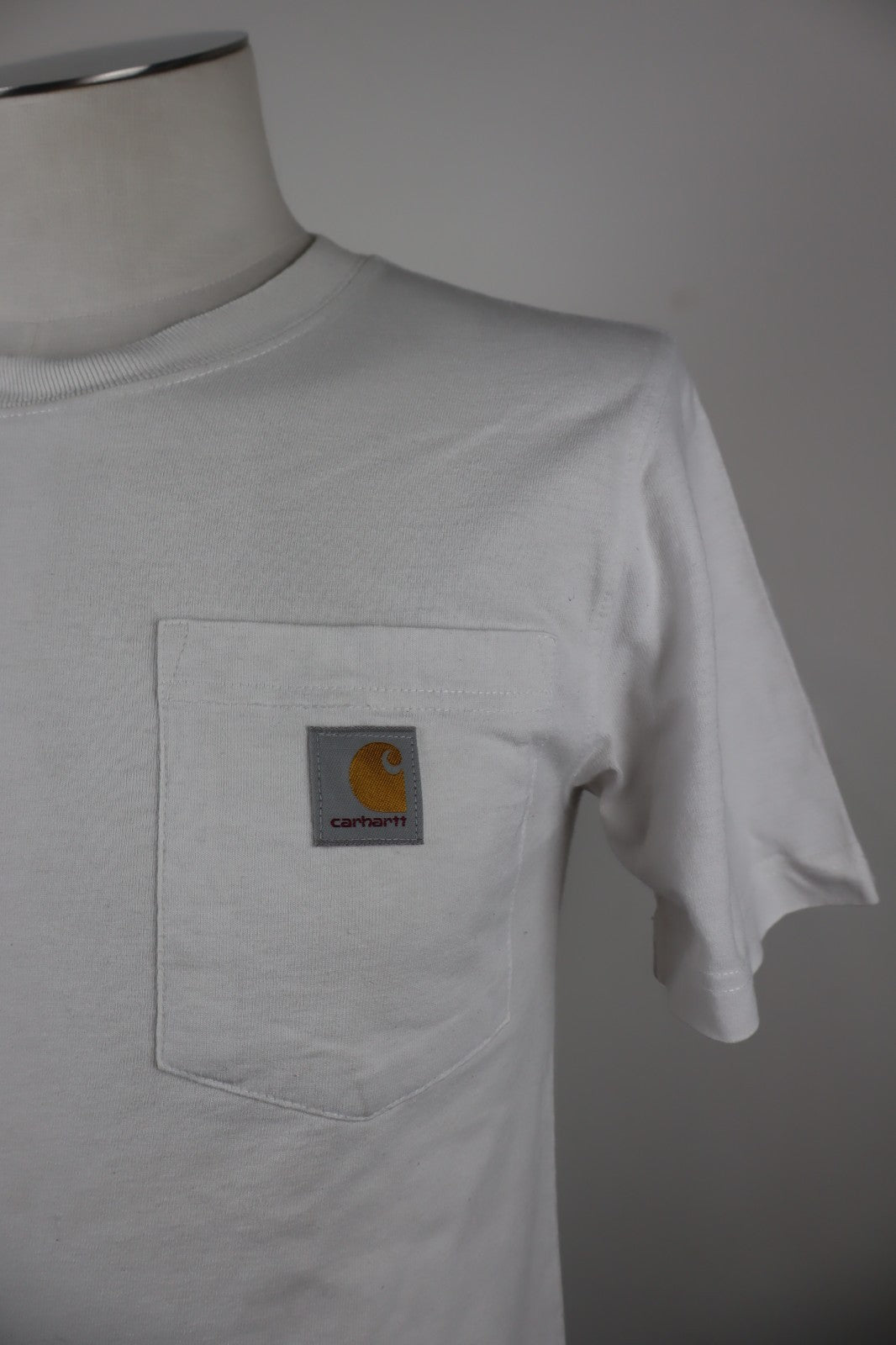 CARHARTT MAGLIA UOMO COTONE TG XS MAN COTTON T-SHIRT CASUAL VINTAGE TASCA LOGO