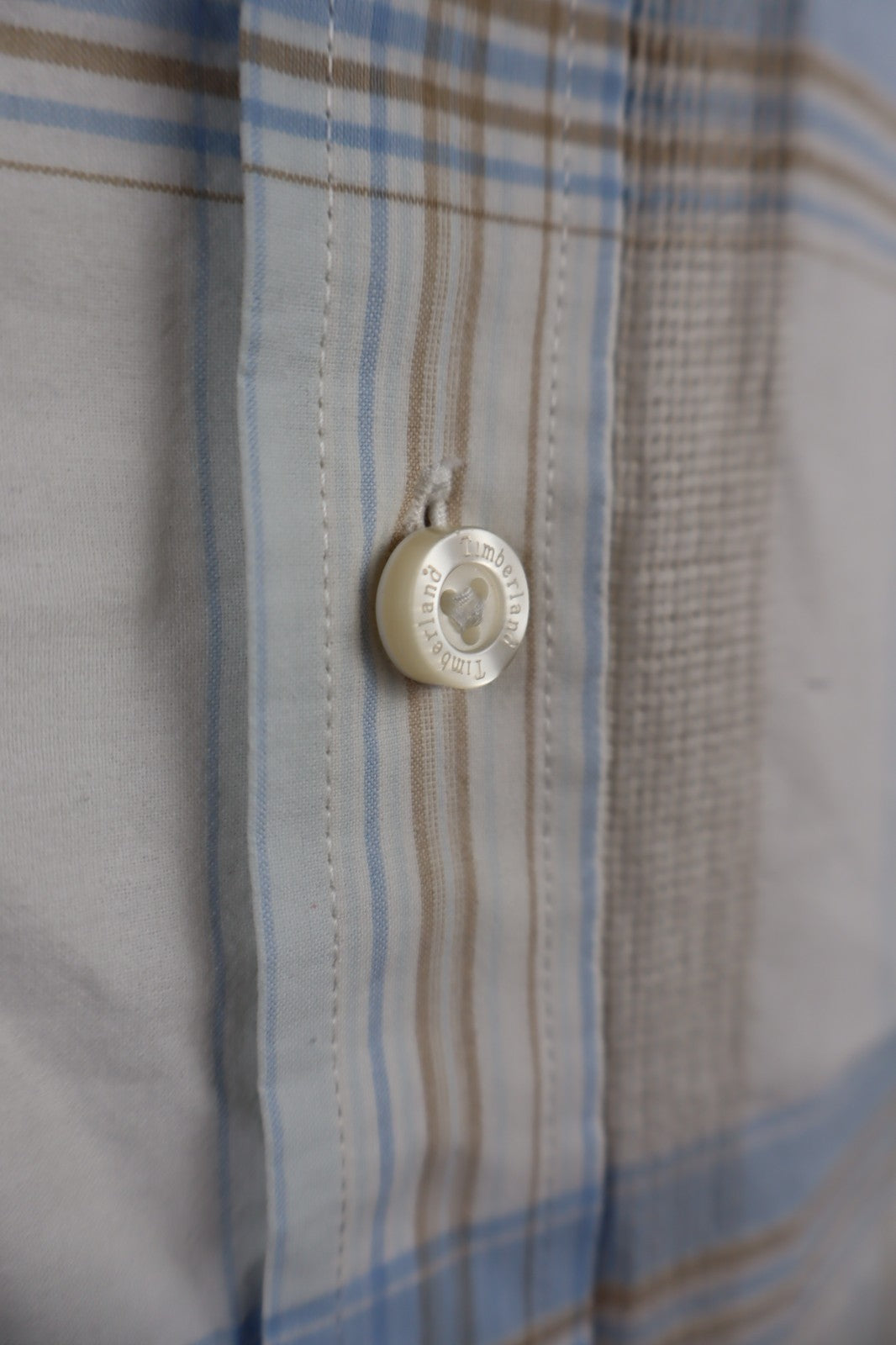 TIMBERLAND CAMICIA UOMO TG M MAN CASUAL VINTAGE SHIRT COTONE COTTON MANICA LUNGA