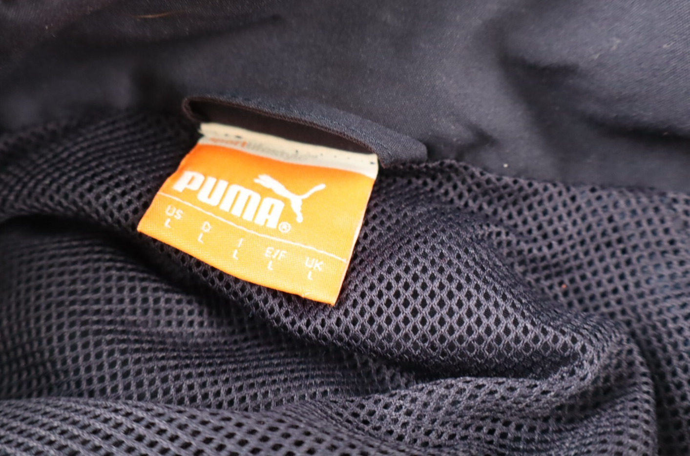 PUMA GIACCA SPORTIVA UOMO Tg. L MAN CASUAL SPORT JACKET VINTAGE