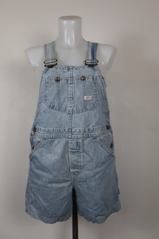 LEE COMPLETO DONNA PANTALONE Tg. S SALOPETTE ONE PIECE VINTAGE CASUAL DENIM
