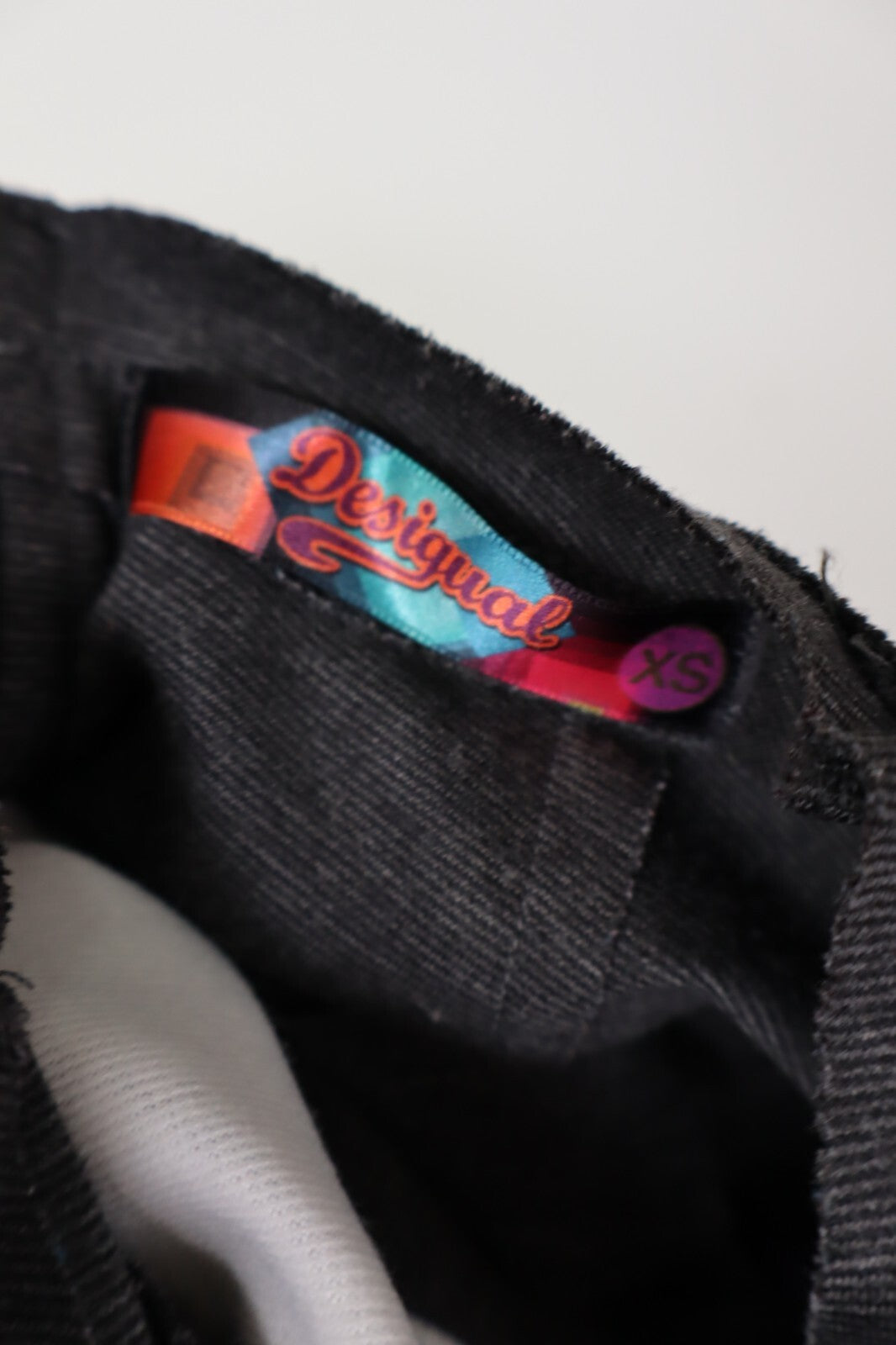 DESIGUAL VESTITO ABITO DONNA TG. XS WOMAN CASUAL VINTAGE DRESS