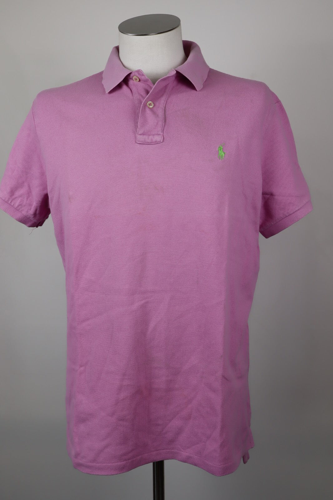 POLO RALPH LAUREN MAGLIA UOMO COTONE TG. L MAN COTTON SHIRT CASUAL CUSTOM FIT