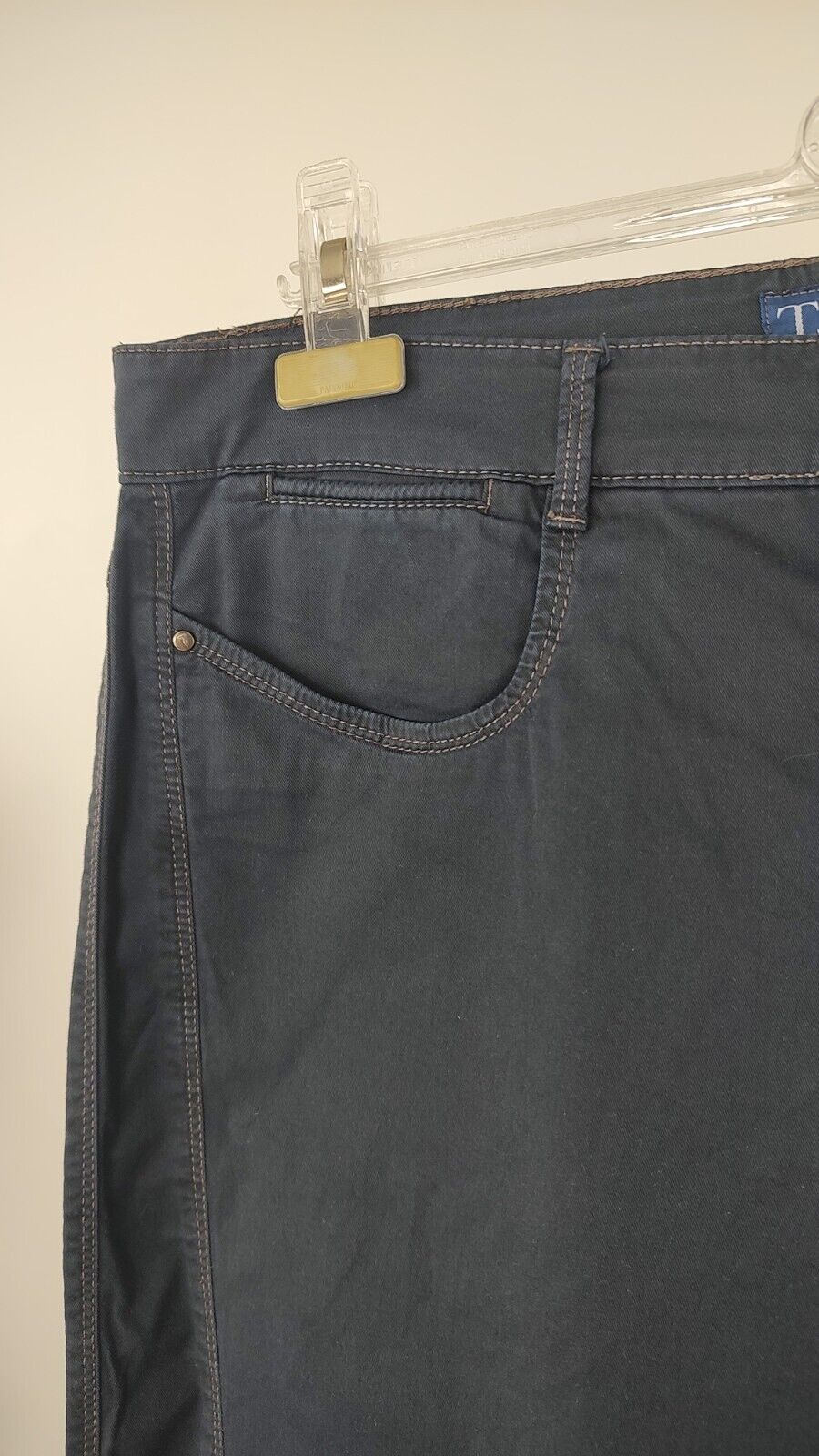 TRUSSARDI JEANS PANTALONE COTONE UOMO 52 MAN VINTAGE COTTON CASUAL PANTS