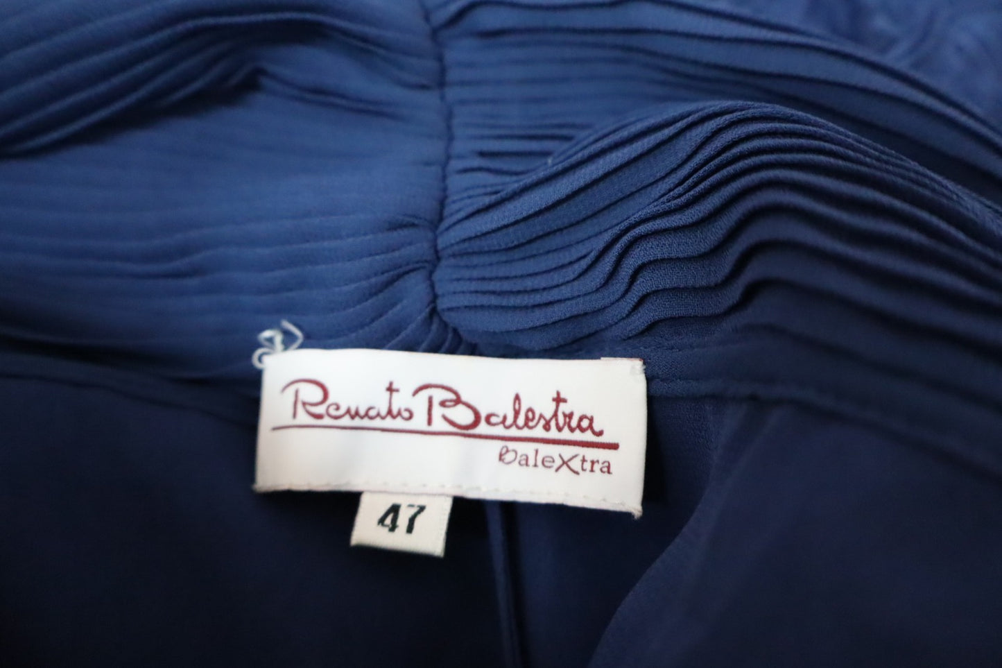 RENATO BALESTRA BLAZER COPRISPALLE GIACCA DONNA TG 47 WOMAN VINTAGE ITALY BLU