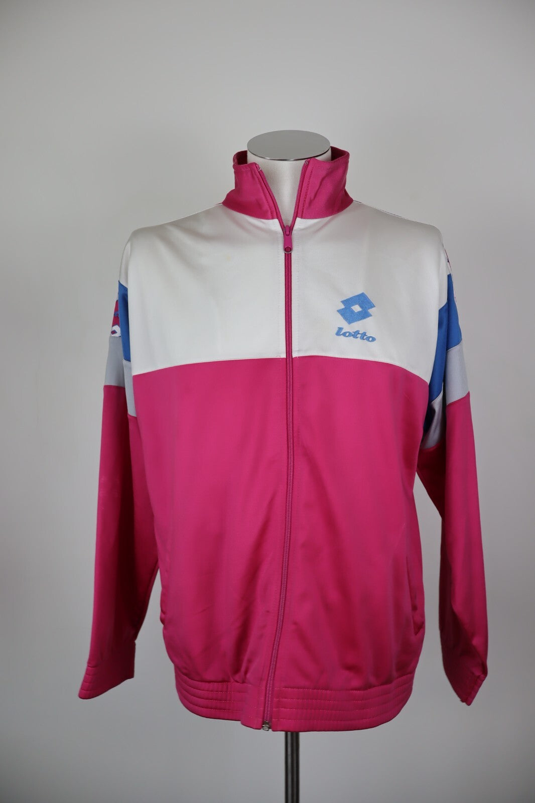 LOTTO TEAM TENNIS GIACCA SPORTIVA UOMO Tg. L MAN CASUAL SPORT JACKET