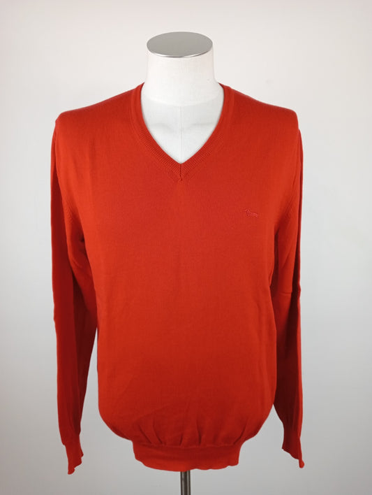 HARMONT & BLAINE MAGLIONE COTONE COTTON VINTAGE UOMO Tg. L MAN SWEATER CASUAL