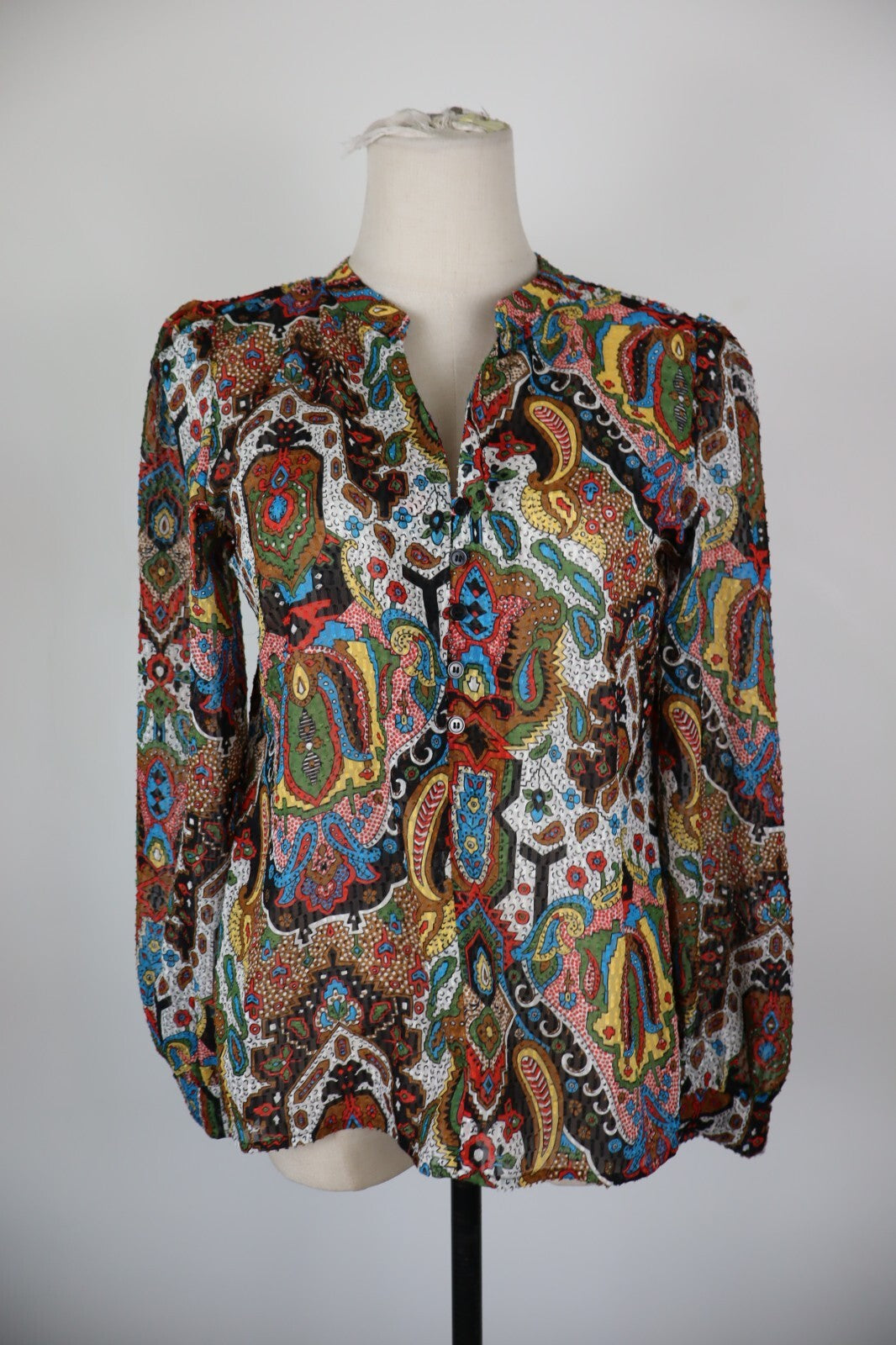 EMME MARELLA CAMICIA  DONNA TG. 42 WOMAN SHIRT CASUAL VINTAGE