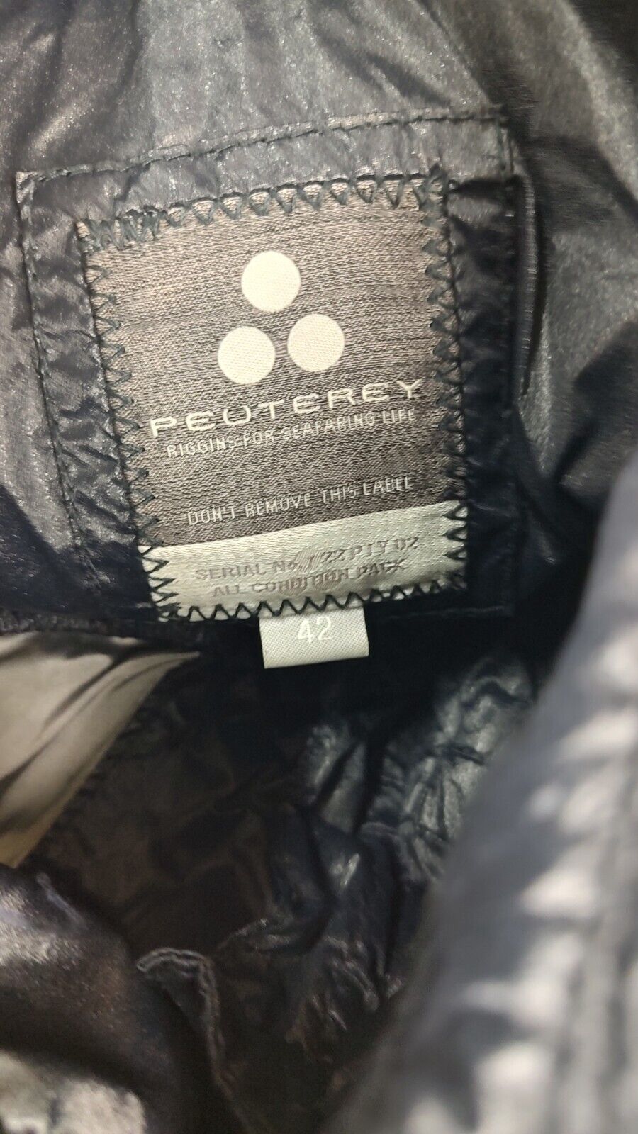 PEUTEREY  PIUMINO GIUBBINO DONNA Tg. 42 WOMAN CASUAL JACKET VINTAGE