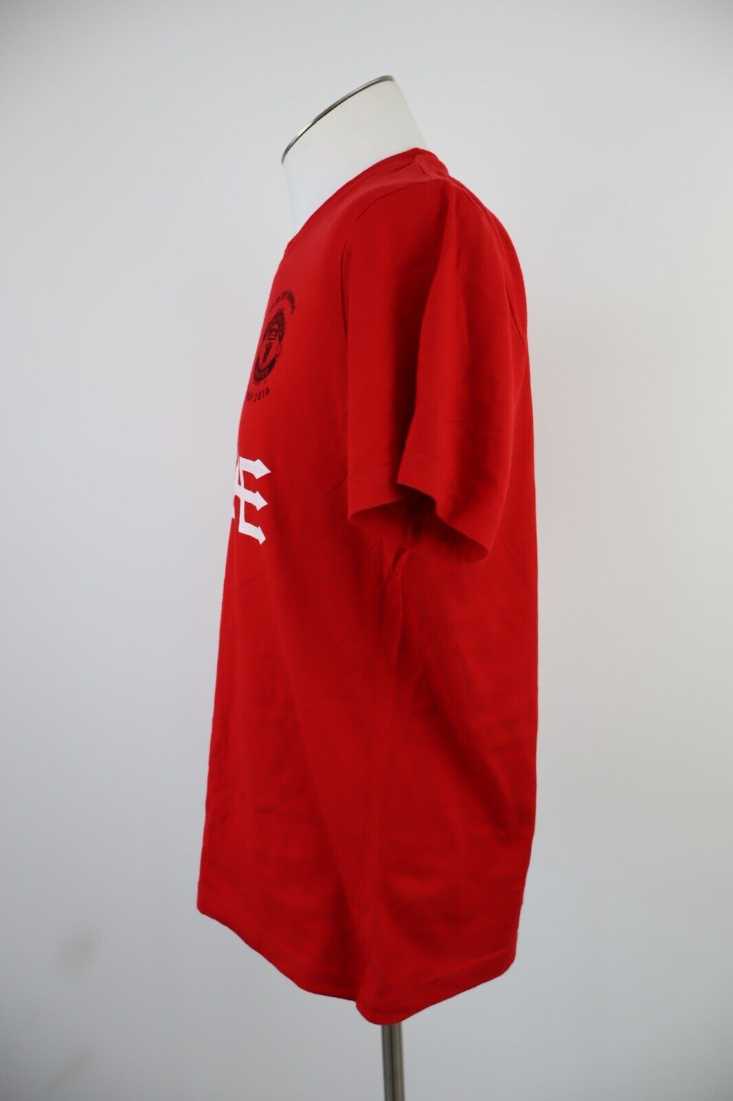 ADIDAS MANCHESTER UNITED T-SHIRT CALCIO MAGLIA UOMO TG L MAN VINTAGE 12 FA CUP