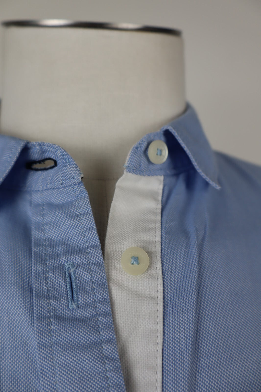 TOMMY HILFIGER CAMICIA UOMO TG. 10 MAN CASUAL VINTAGE SHIRT COTONE COTTON