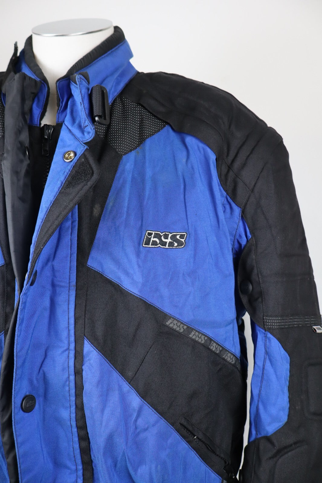 IXS GIUBBINO GIACCA MOTO UOMO 3XL MAN VINTAGE JACKET SPORT IMBOTTITO SMANICATO