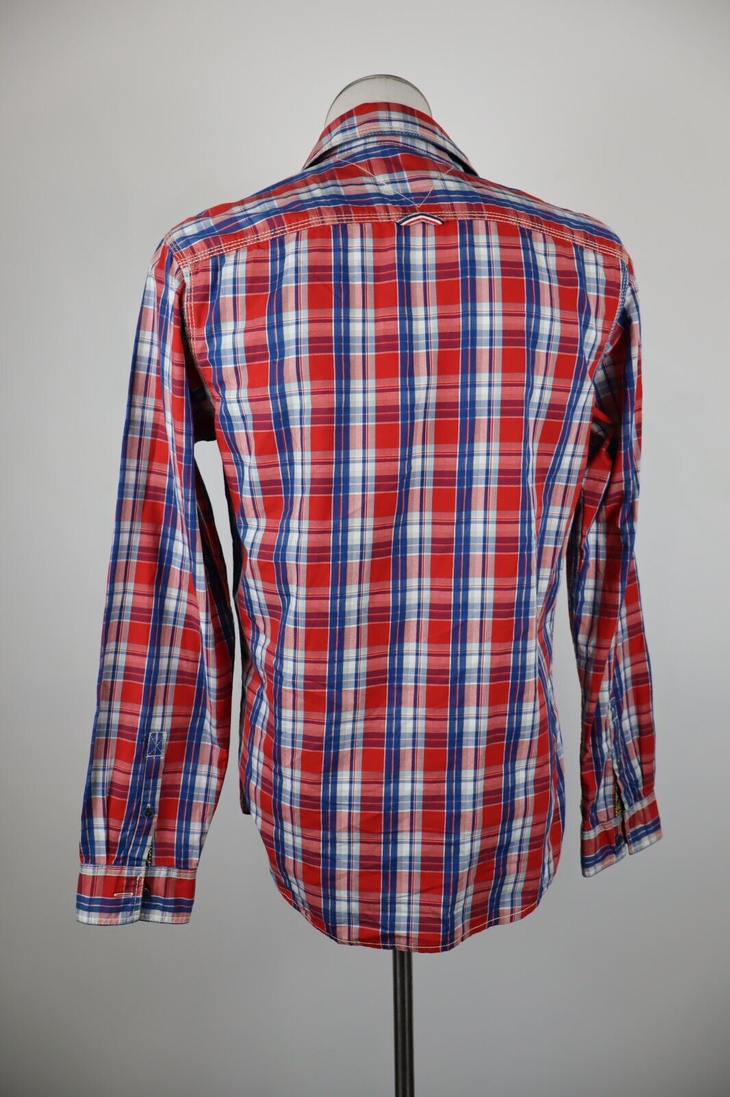 TOMMY HILFIGER CAMICIA UOMO COTONE TG. M MAN CASUAL VINTAGE COTTON SHIRT