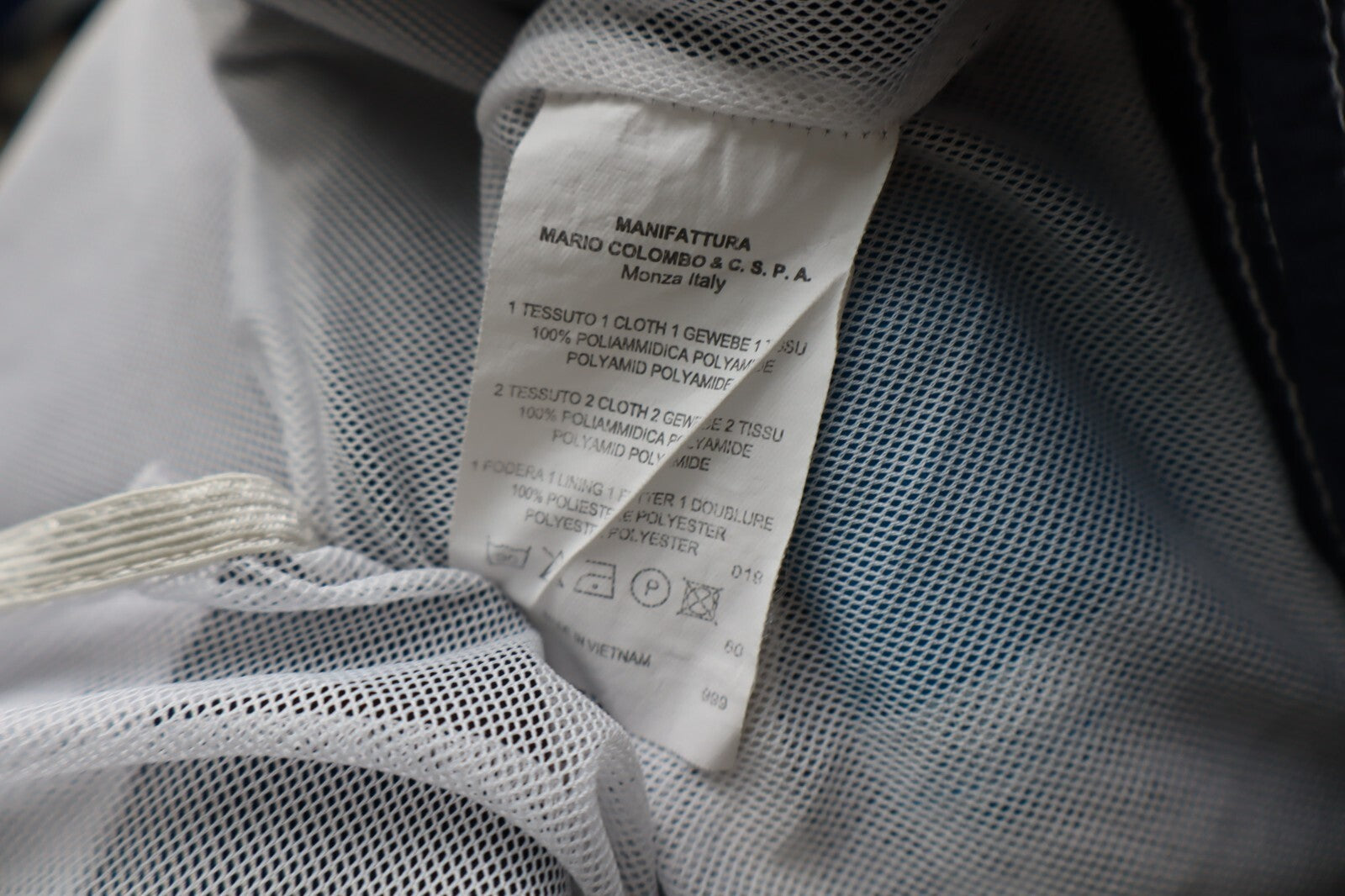 COLMAR COSTUME PANTALONCINO MARE UOMO TG 60  MEN SWIMSUIT VINTAGE CASUAL