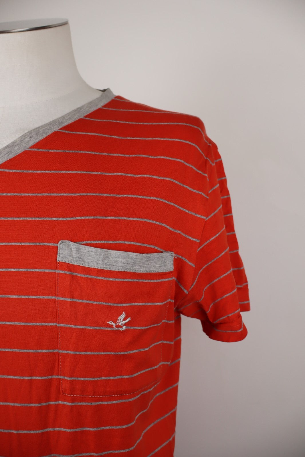 BROOKSFIELD MAGLIA UOMO COTONE TG 48 MAN COTTON T-SHIRT CASUAL VINTAGE A RIGHE