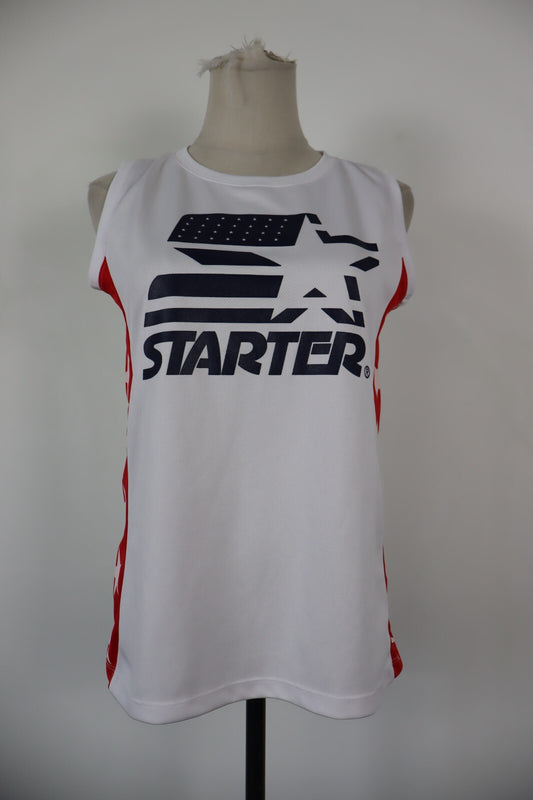 STARTER MAGLIA DONNA TG. XL  WOMAN CASUAL VINTAGE T-SHIRT TOP COTONE