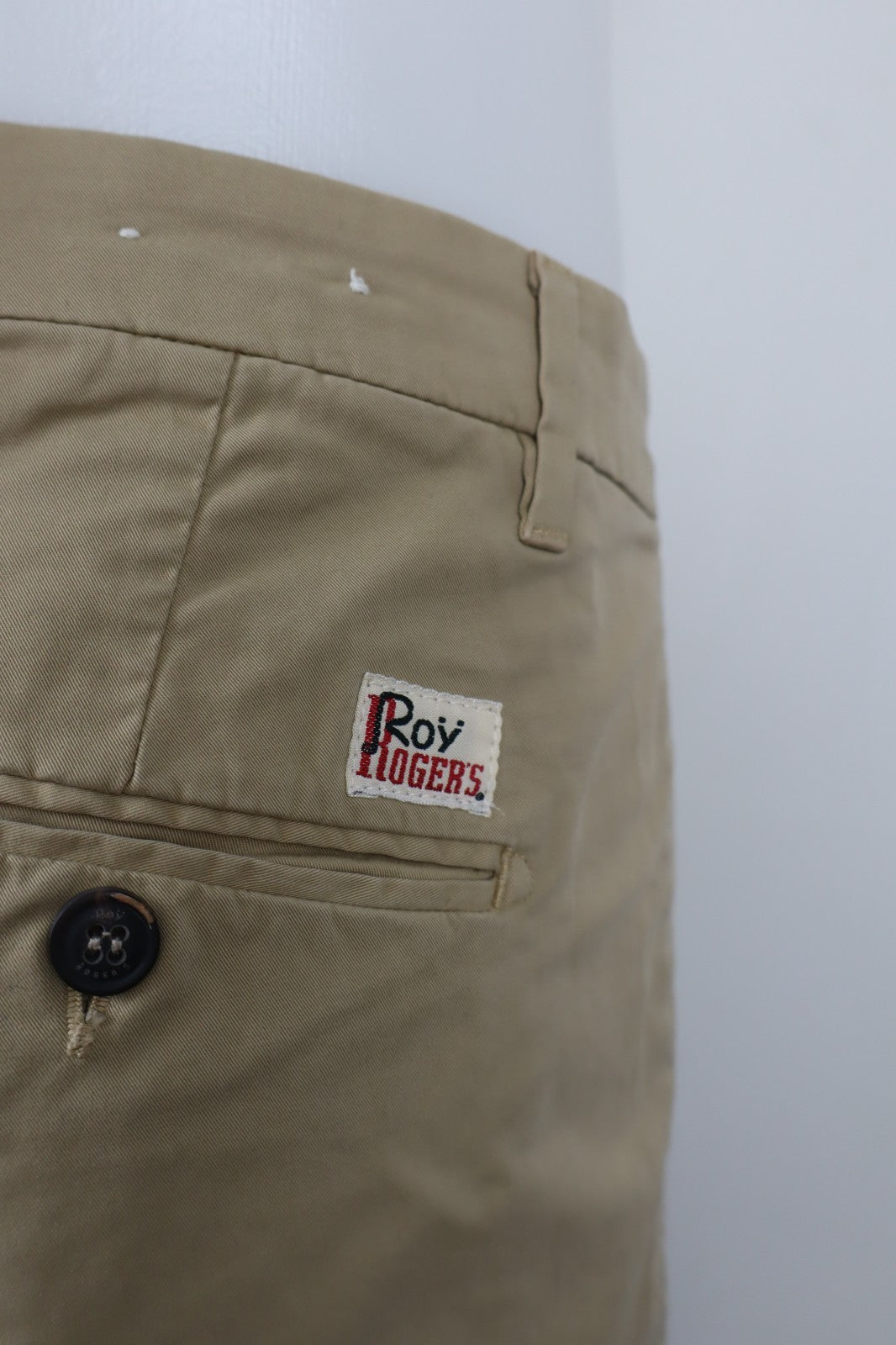 ROY ROGER'S  BERMUDA PANTALONE SHORTS UOMO TG 31 MAN VINTAGE CASUAL PANTS COTONE