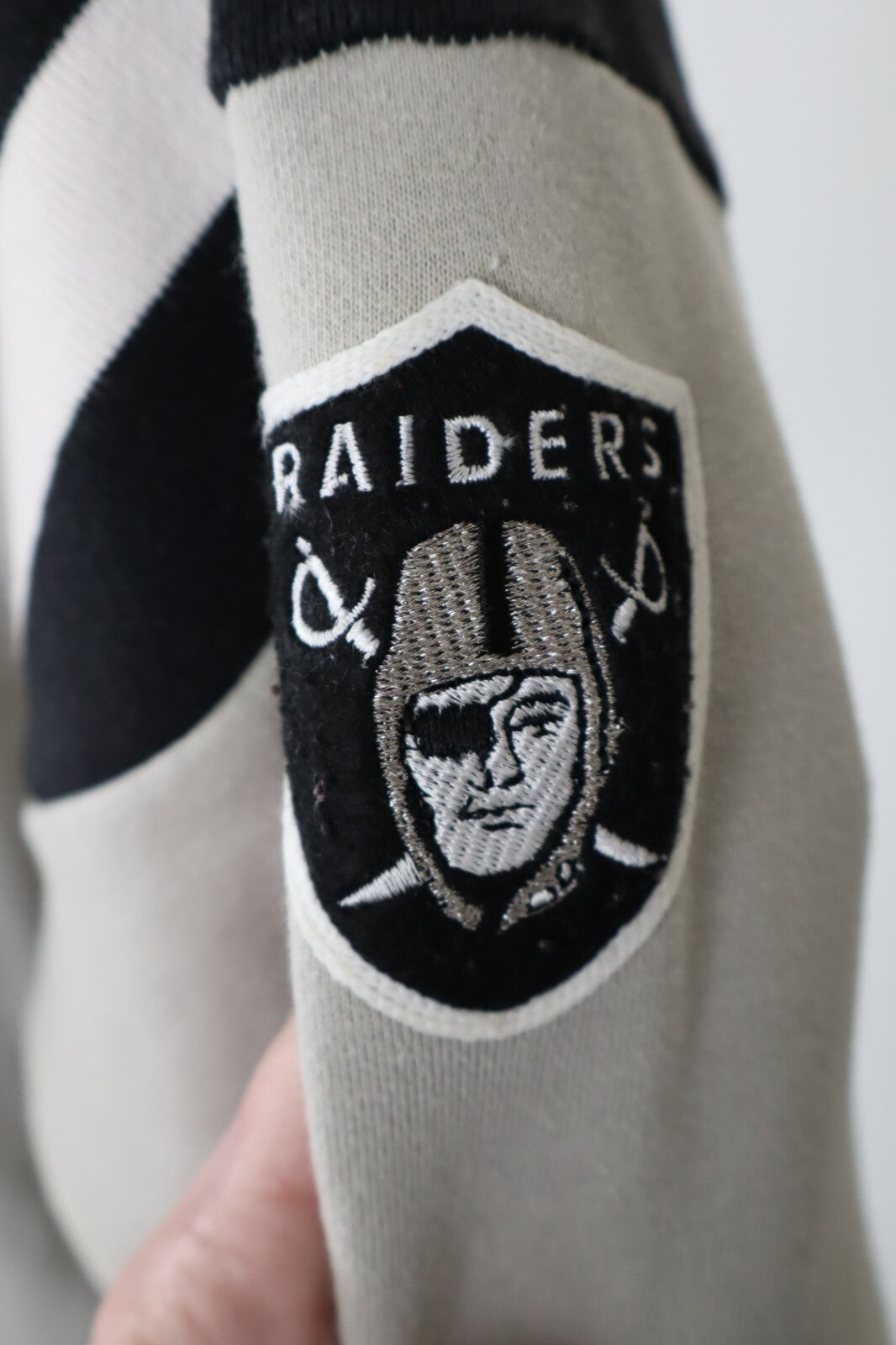 REEBOK RAIDERS NFL FELPA UOMO Tg XL MAN CASUAL VINTAGE SPORT SWEATSHIRT
