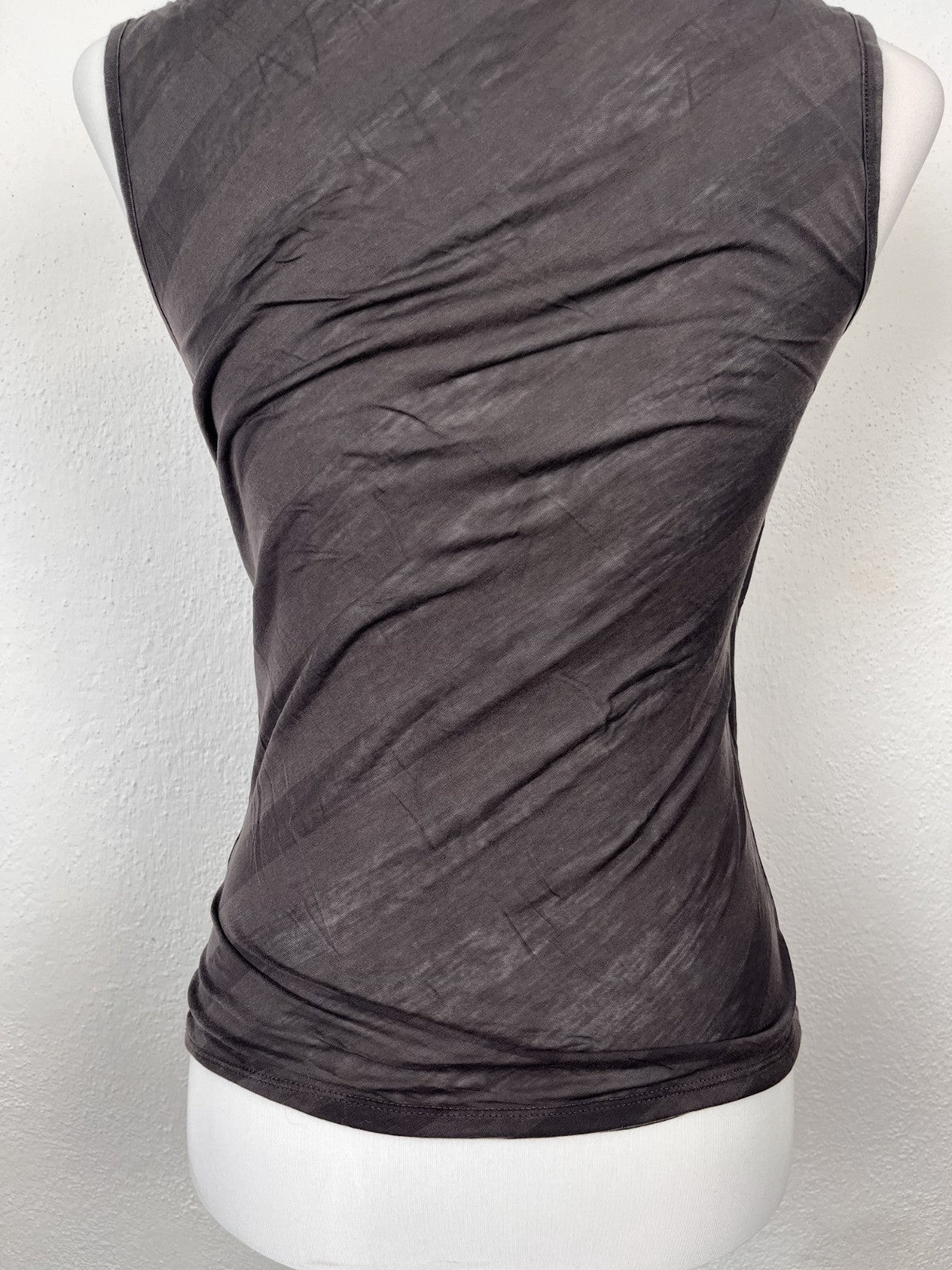 TRUSSARDI JEANS CANOTTA MAGLIA TOP DONNA TG S WOMAN CASUAL VINTAGE SHIRT